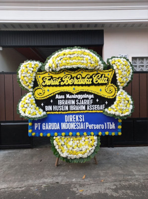 Papan Bunga Duka di Silaen